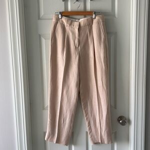 JCrew Linen Cupro Pants
